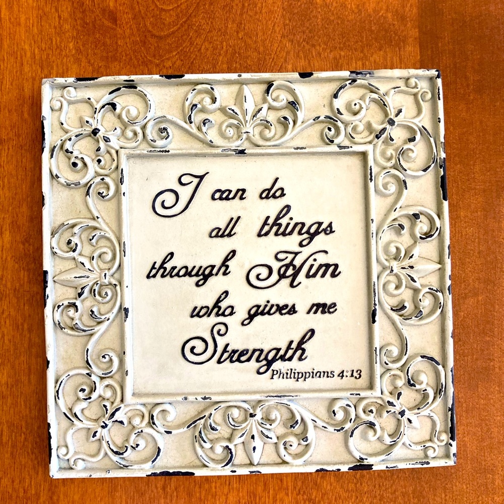 Inspirational Plaque